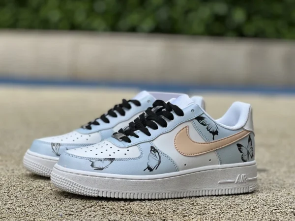 af1 ホワイト ライトブルー ロー ナイキ/Nike AIR FORCE 1 '07 LV8 2 メンズ ローカット カジュアルボード dh2920-112