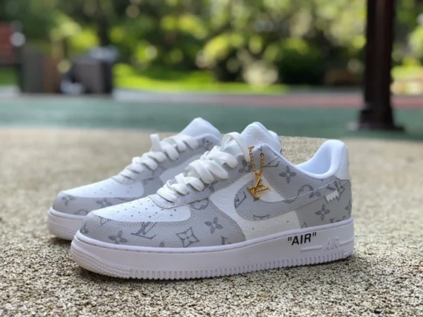 AF1 ジョイント OW ジョイント L ルイ ヴィトン LV x ナイキ エア フォース 1 x オフホワイト ジョイント AF1 エア フォース ワン ジョイント LV LD4631-201