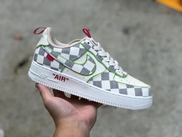 af1 オフホワイト LV メッシュ ロー ナイキ Nike AIR FORCE 1 '07 メンズ エア フォース ワン スニーカー 秋新作 1A9V8H