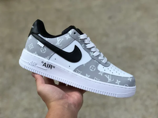 AF1 ジョイント OW ジョイント LV ルイ・ヴィトン LV x ナイキ エア フォース 1 x オフホワイト ジョイント AF1 エア フォース ワン ジョイント LV 1a9v