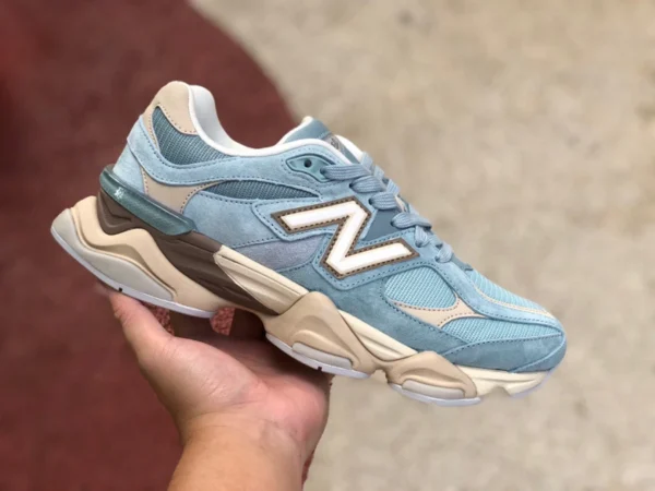 NB9060 ブルー ピンク Joe Freshgoods x New Balance 9060 スモールフレッシュスタイルカジュアルシューズ u9060fnb