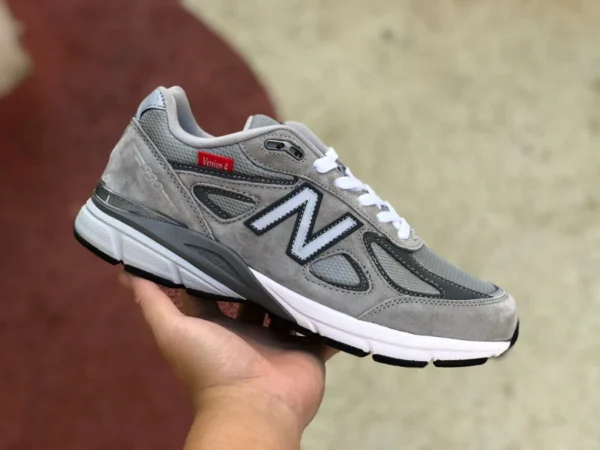 NB990 クールグレー ニューバランス 990 V4 40周年限定 レッドレーベル グレー レトロ ランニングシューズ M990VS4