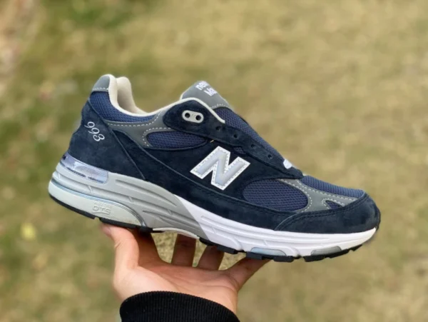 NB993 ネイビーブルー プレジデント ピュアオリジナル ニューバランス NB993 アメリカ海軍 ネイビー ダッドシューズ プレジデント レトロ ジョギングシューズ mr993nv