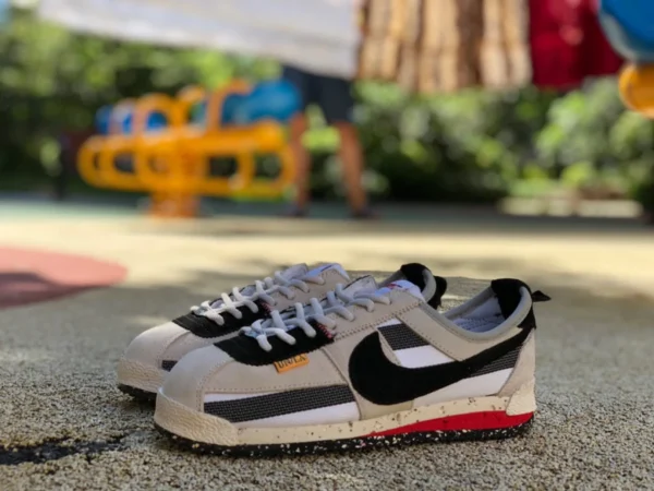 Forrest un ベージュとブラック Nike Cortez x Union 連名ロートップ レトロ Forrest カジュアル ランニング シューズ DR1413-500