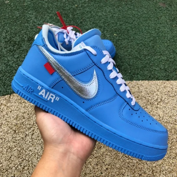 AF1 OW ジョイント アート ミュージアム 純正 オリジナル ナイキ エア フォース 1 AF1 OW ジョイント ノースカロライナ ブルー アート ミュージアム CI1173-400