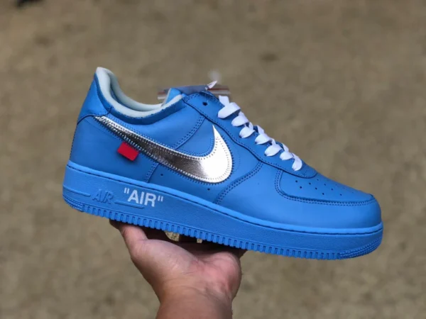 AF1 OW ジョイント アート ミュージアム ナイキ エア フォース 1 x OW ジョイント AF1 ノースカロライナ ブルー アート ミュージアム CI1173-400