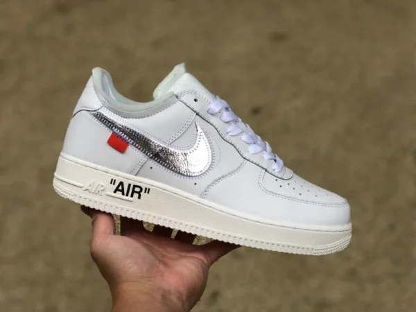 AF1 OW ジョイント ピュアホワイト ナイキ エア フォース 1 x OW ジョイント AF1 ピュアホワイト オールホワイト AO4297-100