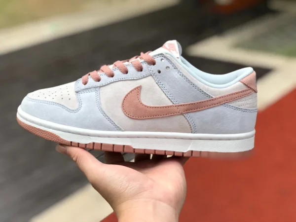 ダンク グレー ブルー ピンク NIKE DUNK LOW グレー ブルー ピンク フォッシル ローズ レトロ カジュアル スニーカー DH7577-001