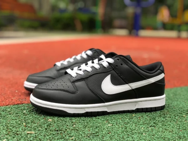 ダンク オールブラック ホワイト ロー Nike Dunk Low Retro メンズ オールブラック ロートップ ノンスリップ カジュアル スニーカー DJ6188-002