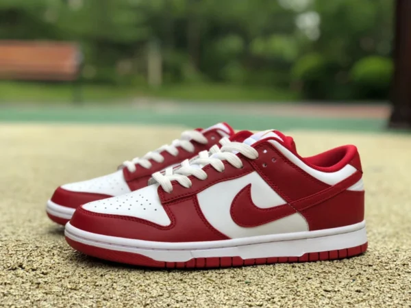 ダンク ホワイト レッド イエロー ロー NIKE Dunk Low ホワイト レッド ロートップ スニーカー DD1391-602