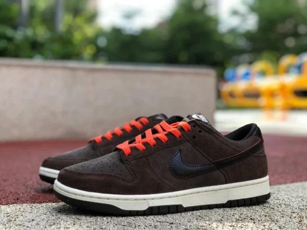 ダンク ダークブラウン オレンジ ロー NIKE DUNK LOW RETRO D08801-200