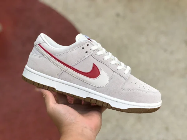 ダンク グレーレッド ダブルフック ロー 高品質 Nike Low SE 85 ウィメンズ グレーレッド ダブルフック ロー スニーカー DO9457-100