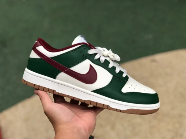 ダンク ホワイト グリーン レッド ロー ピュア オリジナル Nike Dunk Low "Gorge Green" キャニオングリーン FB7160-161