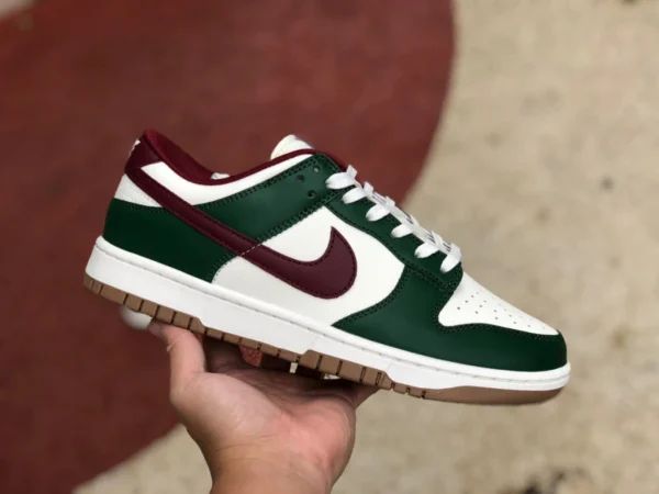 ダンク ホワイト グリーン レッド ロー 高品質 Nike Dunk Low "Gorge Green" キャニオングリーン FB7160-161