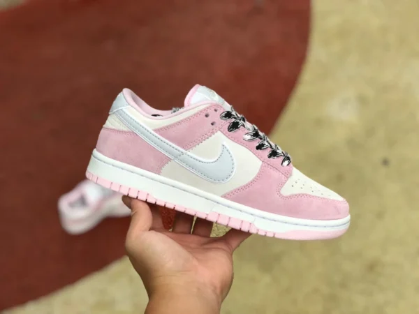 ダンク グレー ピンク スエード 高級 NiKe Dunk Low DV3054-600