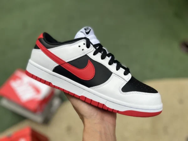 ダンク ホワイト ブラック レッド Nike Dunk Low ナイキ ロートップ レトロ カジュアル スニーカー FD9762-061