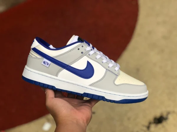 ダンク ホワイト & ブルー ロー Nike Dunk Low ホワイト & ブルー ロートップ レトロ スポーツ レジャー スニーカー FB1841-110