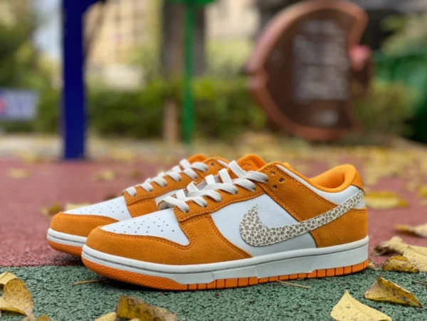 ダンク ホワイト オレンジ ストーン柄 ロー Nike Dunk Low ストーン柄 ロートップ レトロ カジュアル スニーカー ホワイト オレンジ DR0156-800 300