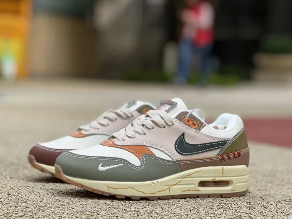 マックス1 グリーンブラウン NIKE AIR MAX 1 Premium ワビサベ ワビグリーンブラウン マックスデイ カジュアルランニングシューズ DQ8656-13