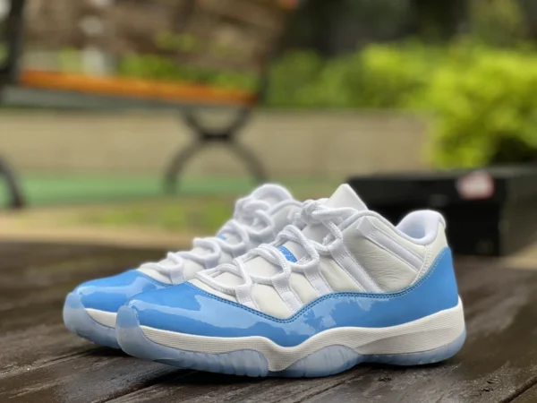 AJ11 ノースカロライナブルー ロー エア ジョーダン 11 ロー UNC AJ11 ノースカロライナ ブルー ロートップ 528895-106