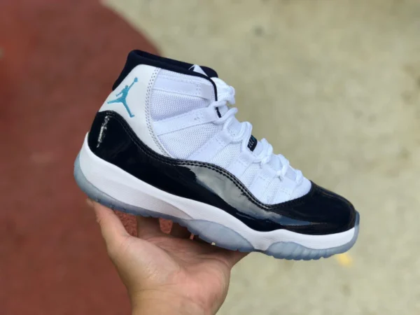 AJ11 ミッドナイトブルー エア ジョーダン 11 AJ11 ミッドナイトブルー ホワイト ブルー UNC ハイカット カップル シューズ 378037-123