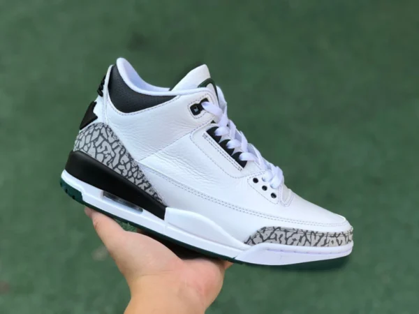 aj3 ダック白と黒の純粋なオリジナル エア ジョーダン 3 オレゴン大学 AJ3 ダック ホワイト バースト パターン 40.5-47.5