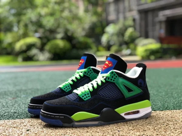 AJ4 チャリティー 純正 オリジナル エア ジョーダン 4 ドゥルンベッチャー AJ4 チャリティー スーパーマン DB 308497-015