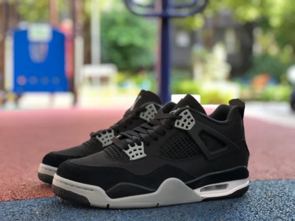 AJ4 ブラック キャンバス ピュア オリジナル エア ジョーダン 4 "Black Canvas" ブラック キャット 2.0 ブラック キャンバス DH7138-006