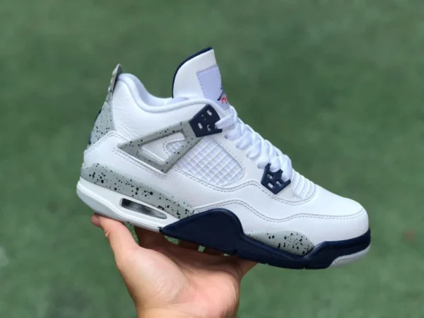 AJ4 ネイビー ピュア オリジナル ウィメンズ エア ジョーダン 4 "Midnight Navy" ネイビーカラー 408452-140