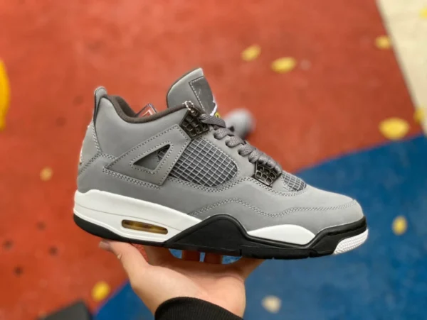 AJ4マウス 純正 オリジナル エア ジョーダン 4 Cool Grey AJ4 グレーマウス クールグレースエード 308497-007