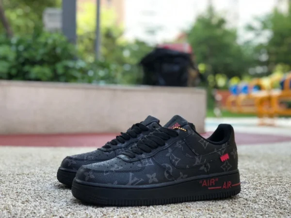 AF1 ジョイント OW ジョイント LV ルイ・ヴィトン LV x ナイキ エア フォース 1 x オフホワイト ジョイント AF1 エア フォース ワン ジョイント LV 1A9V