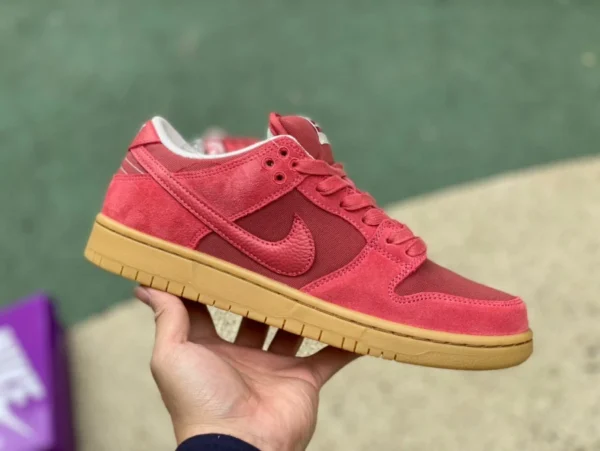 ダンク レッド 生ゴム ピュア オリジナル Nike Dunk SB Low ブリックレッド 生ゴム ロートップ スニーカー DV5429-600