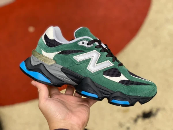 NB9060 グリーンとブラック NEW BALANCE "Millennium Elephant Hoof" 9060 ミリタリー ファンクショナルスタイル U9060vra