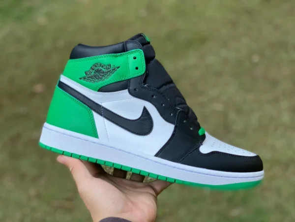 AJ1 セルティックス ハイトップ 純正 オリジナル エア ジョーダン 1 "ラッキー グリーン" 白黒 グリーン Celtics DZ5485-031