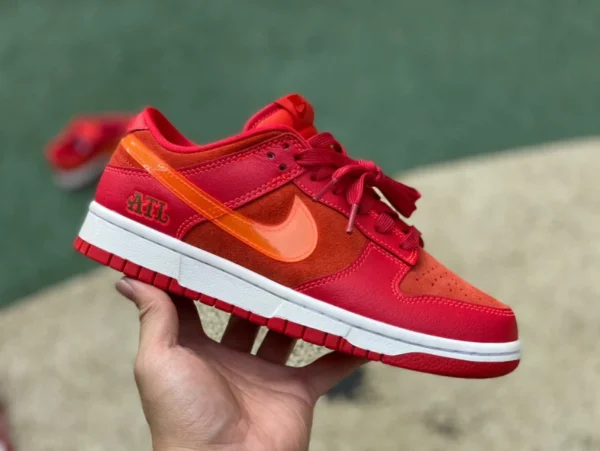 ダンク レッド アトランタ ピュア オリジナル Nike Dunk Low "ATL" アトランタ シティテーマ レッド ロートップ スニーカー FD0724-657