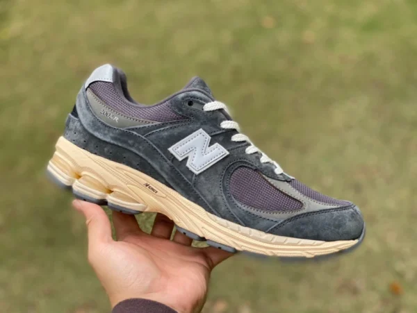 NB2002r カーボングレー ダメージ加工 NEW BALANCE NB2002 カジュアル ランニング クッショニング レトロスポーツ 男女兼用 カップルシューズ M2002RHO