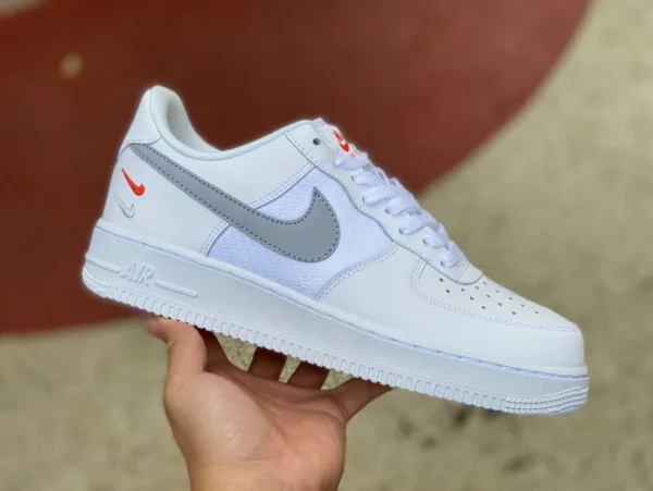 AF1 シルバー ダブルフック 純正 ナイキ エア フォース 1 AF1 シルバー ダブルフック FD0666-100