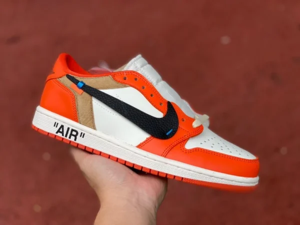 aj1ow ジョイント ホワイト バックル ブロークン ロー エア ジョーダン 1 x オフホワイト AJ1 OW ジョイント ロートップ バーブ ブラック トゥ ジョイント cz0790-113