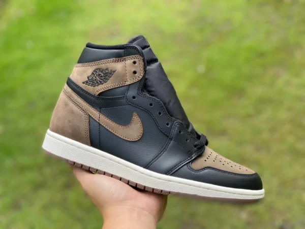 AJ1 モカ ブラック ブラウン レザー Y バージョン エア ジョーダン 1 ハイ OG "パロミノ" レザー モカ ハイトップ ブラウン ブラック DZ5485-020