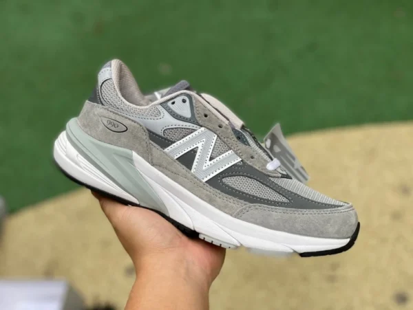 NB990v6 ホワイトグレープレジデントエディションニューバランス 990 V6 ホワイトグレーレトロカジュアルトレンディランニングシューズ M990GL6