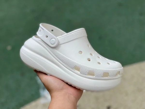 クロックス クロッグ ホワイトCrocs クロックス クラシック クロッグ Little Whale レトロ クロックス スポーツサンダル レディース 206302-100