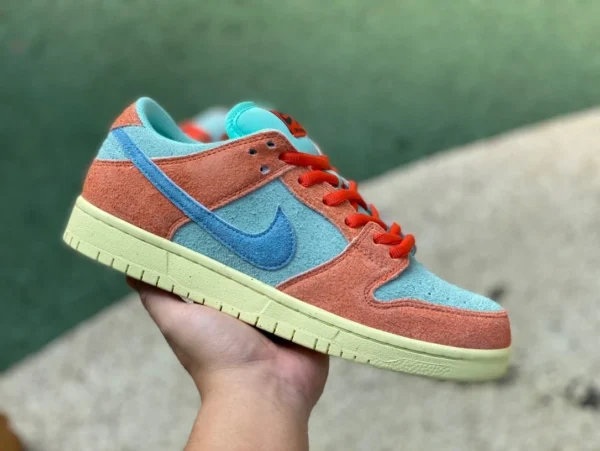 ダンク オレンジ シアン S2 ピュア オリジナル Nike Dunk SB Low Noise Aqua トロピカル フルーツ パイ カジュアル ローカット スニーカー DV542980