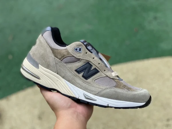 NB991 ブラウン グレー プレジデント エディション JJJJound X ニューバランス 991 NB991 連名レトロ ランニング シューズ ブラウン グレー M991JJA