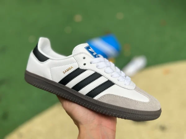 アディダス トレーニング ホワイト グレー ブラックM ピュア オリジナル adidas Originals Samba OG 黒白グレー カジュアルスニーカー B75806