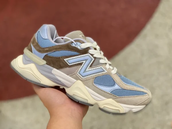 NB906 メーターグレーブラウンブルー Joe Freshgoods x New Balance NB9060 Millennium Elephant Hoof U9060MUS