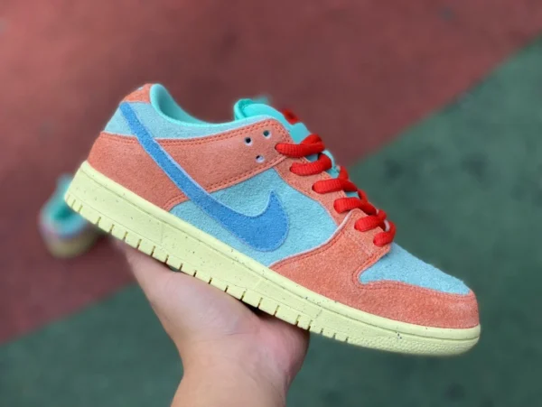 ダンク オレンジ シアン ロー Nike Dunk SB Low オレンジ シアン 防滑 耐摩耗 スニーカー DV5429800