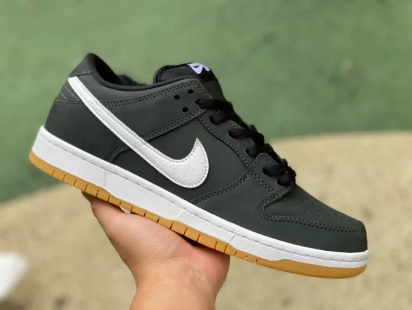 ダンク 白黒生ゴム ピュア オリジナル Nike Dunk SB Low 黒白生ゴム 耐摩耗性 ロートップ スニーカー CD2563006