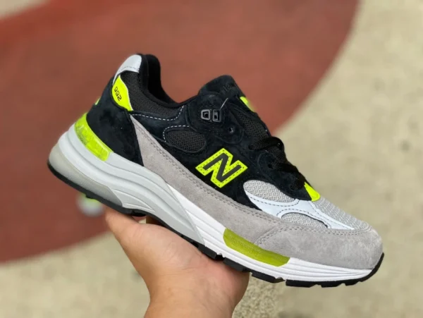 NB992 グレー ブラック グリーン NEW BALANCE ニューバランス 992 ハイエンド アメリカン クッショニング レトロ プレジデント ランニングシューズ M992TQ