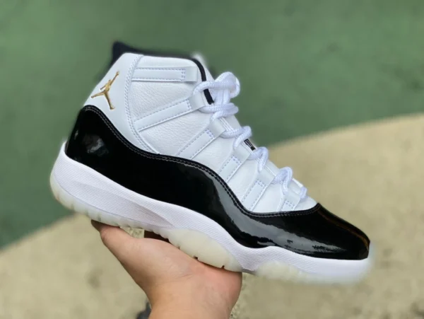 aj11 ゴールデン ブリック ハイ トップ スペシャル エディション ljr プロデュース エア ジョーダン 11Defining MomentsAJ11 ブラックとホワイト ゴールド CT8012170