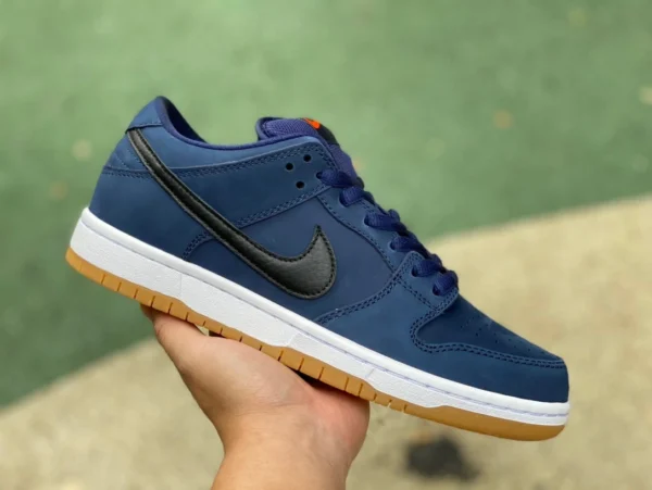 ダンク 紺生ゴム ピュア オリジナル ナイキ SB ダンク ロー プロ ISO Navy Gum 紺 スニーカー CW7463-401